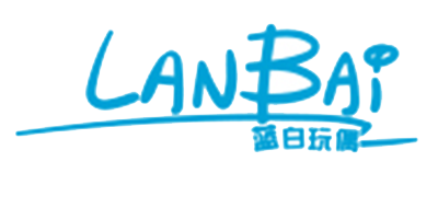 蓝白玩偶