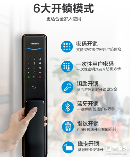 飞利浦发布Alpha智能指纹锁:多种解锁方式 飞利浦发布Alpha智能指纹锁:多种解锁方式