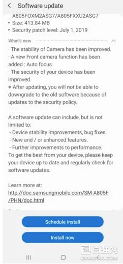 三星真旗舰旋转三摄Galaxy A80更新,全新自拍模式上线 三星真旗舰旋转三摄Galaxy A80更新,全新自拍模式上线