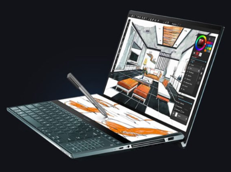 华硕推出新款zenbook duo双屏笔记本:i7-10510u处理器加持