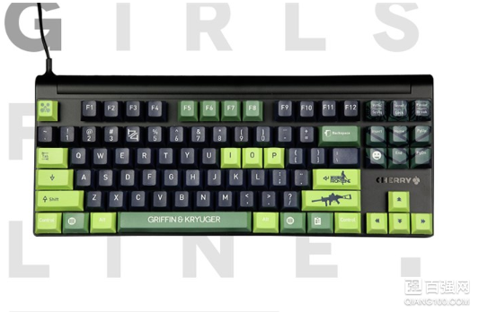 樱桃和《少女前线》合作定制：推出联名定制机械键盘
