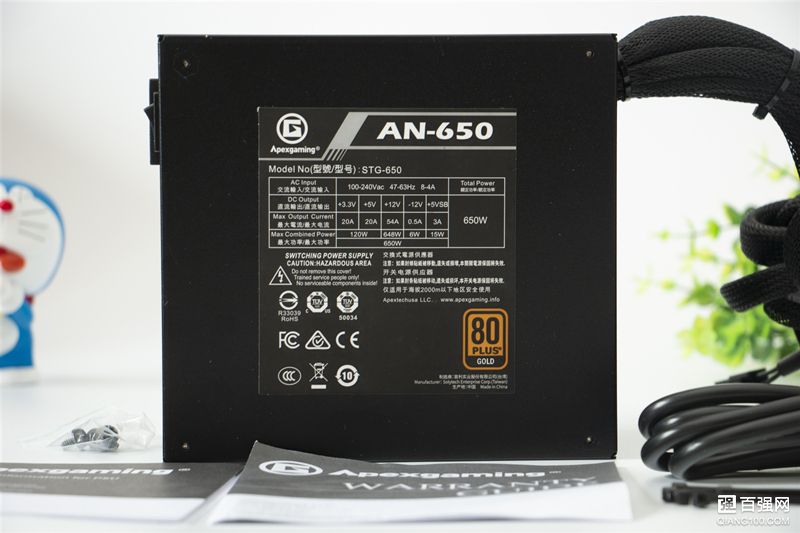 仅售349还有80Plus金牌认证,美商艾湃电竞AN-650电源拆机小测 仅售349还有80Plus金牌认证,美商艾湃电竞AN-650电源拆机小测