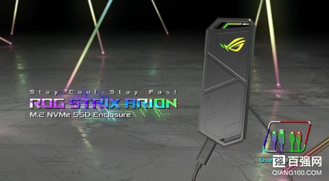 华硕ROG推出RGB m.2硬盘盒:支持USB 3.2 Gen2数据传输 华硕ROG推出RGB m.2硬盘盒:支持USB 3.2 Gen2数据传输