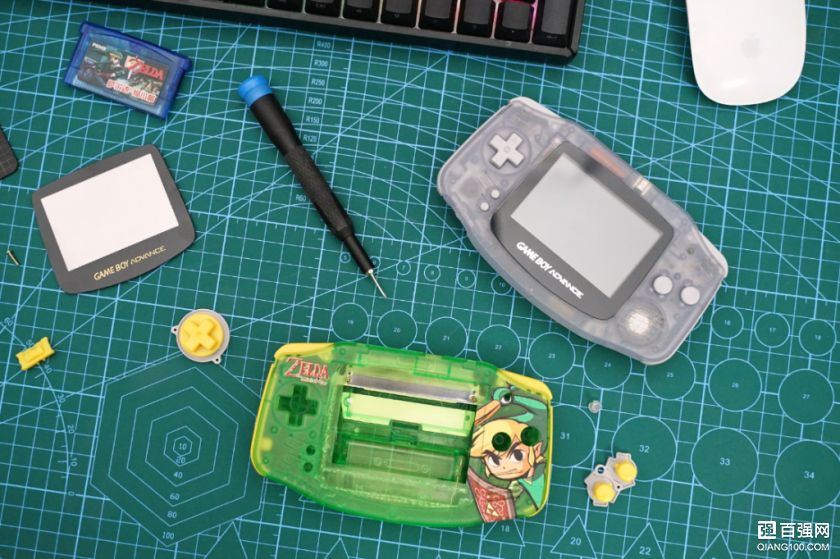 猫宅玩游戏有情怀有颜值,GBA更换缩小帽外壳 猫宅玩游戏有情怀有颜值,GBA更换缩小帽外壳