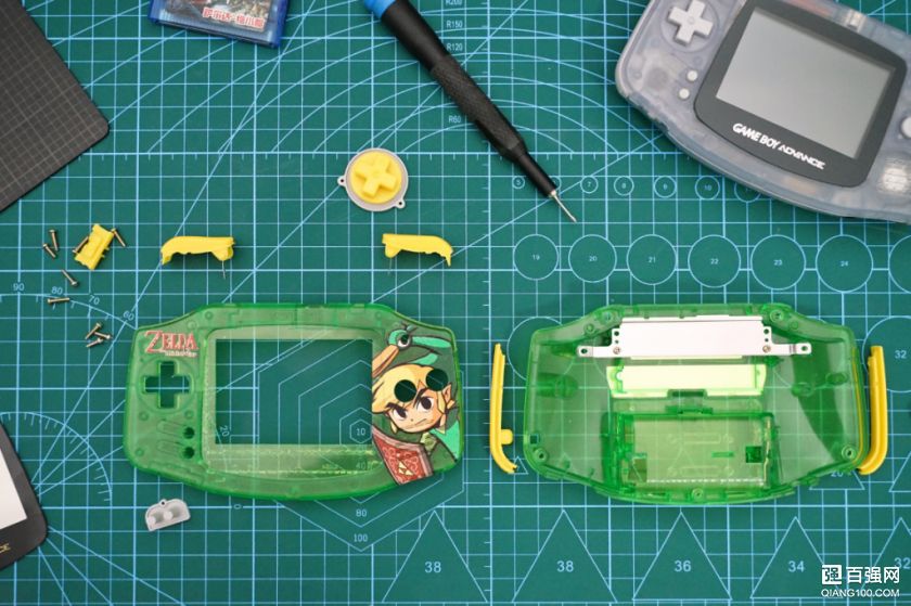 猫宅玩游戏有情怀有颜值,GBA更换缩小帽外壳 猫宅玩游戏有情怀有颜值,GBA更换缩小帽外壳