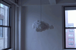 设计师Richard Clarkson设计的灯具“The Cloud”，好酷炫！