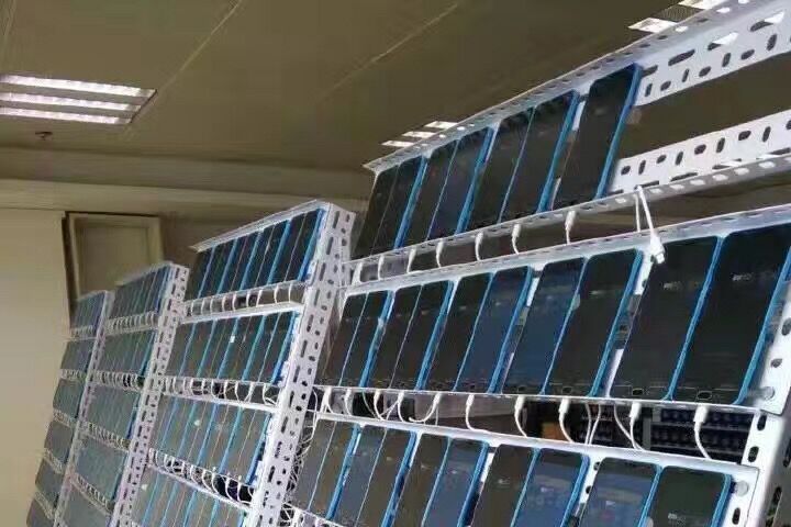 给大家开开眼，专门给公众号刷阅读量的工作室机房.....
