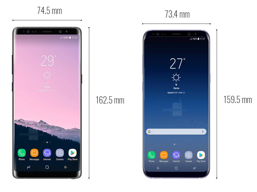 三星手机s8与三星note8哪个好?有什么区别? 三星手机s8与三星note8哪个好?有什么区别?
