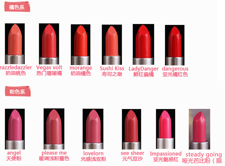 谁有mac口红全色系试色图?mac口红所有色号图片? 谁有mac口红全色系试色图?mac口红所有色号图片?