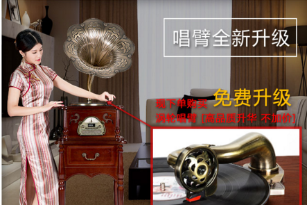 新品推荐厂家供应，雨之巷品牌留声机YZX1903