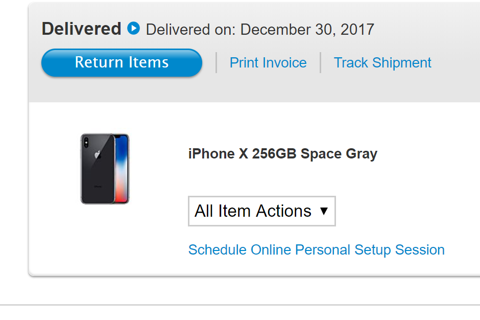 美国官网购iphoneX第二单无税飘过【转运四方】 美国官网购iphoneX第二单无税飘过【转运四方】