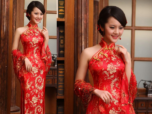 旗袍这样选,告白尴尬迎宾风 旗袍这样选,告白尴尬迎宾风