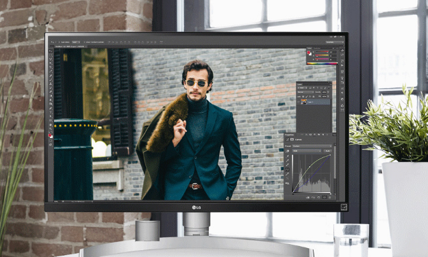 LG新款显示器发布：4K分辨率，颜值好高