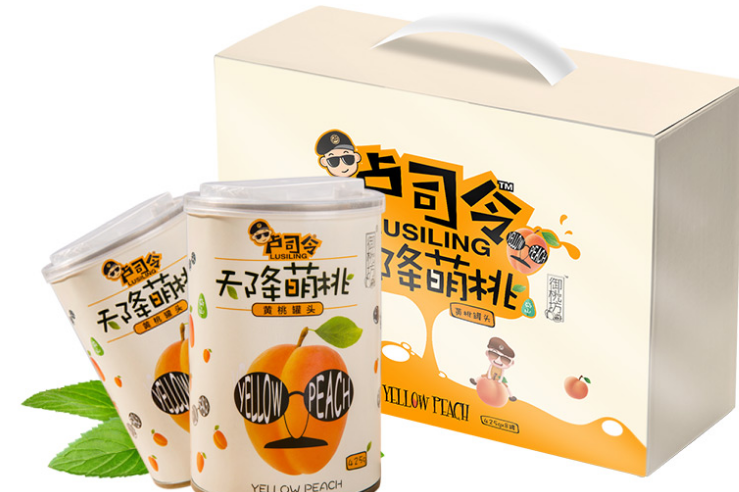 黄桃罐头的各种吃法？卢司令天降萌桃黄桃罐头好吃吗？