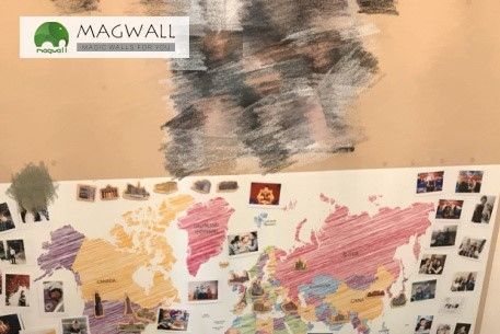 DIY磁性壁纸,让你的生活更有意思 DIY磁性壁纸,让你的生活更有意思