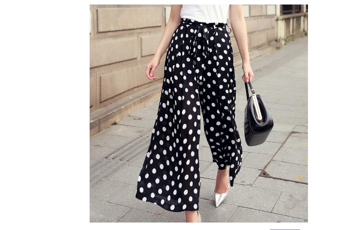 阔腿裤配什么鞋子图片？H&M阔腿裤如何搭配？