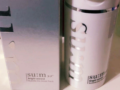 SUM37美白排毒氧气泡泡面膜使用感怎么样？有清洁毛孔的功效吗？