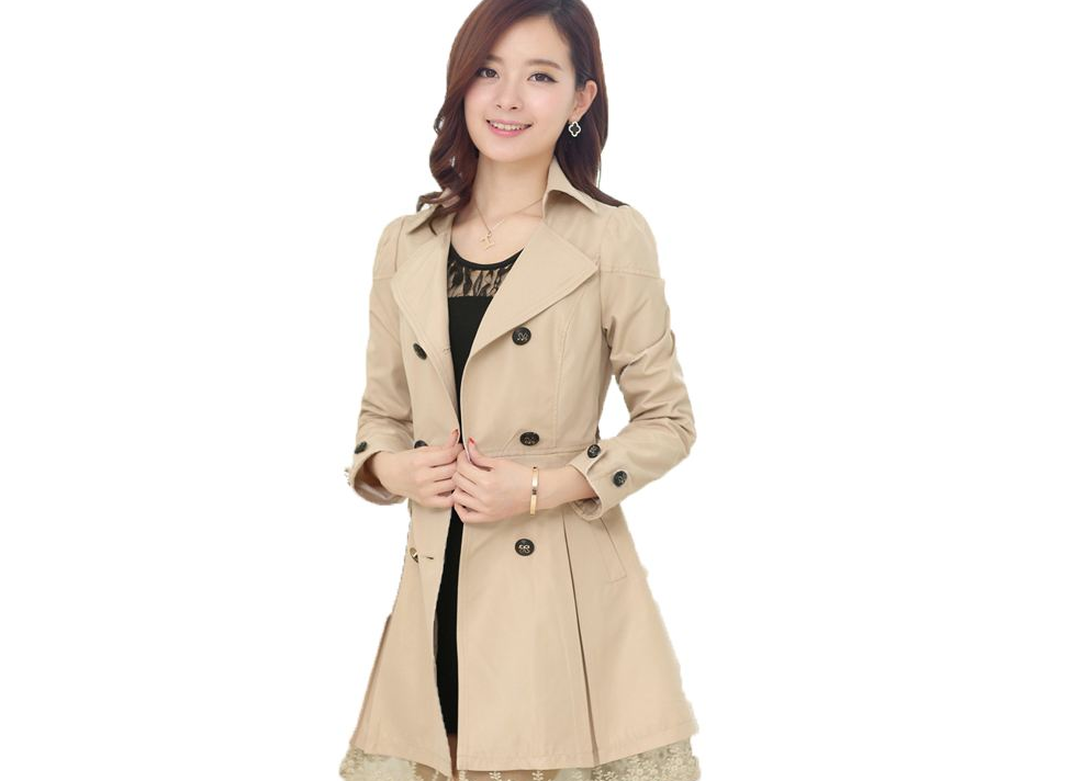 2018年女士新款风衣?女士风衣最新款图片?