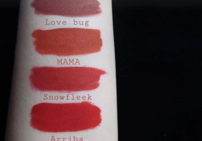 colourpop唇釉试色？哪个颜色最百搭？