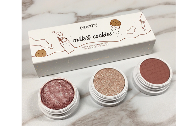 colourpop眼影盘试色？土豆泥单色眼影晕妆吗？
