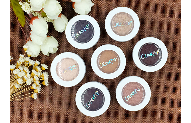 colourpop眼影盘试色？土豆泥单色眼影晕妆吗？