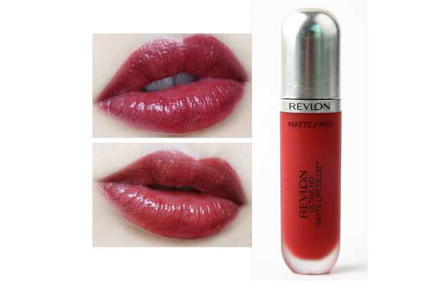 露华浓唇釉色号推荐？会沾杯吗？