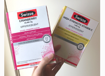 Swisse维C和蔓越莓泡腾片哪个好？分别什么功效？