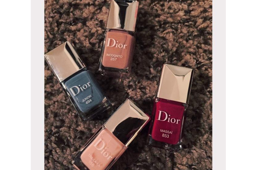 dior指甲油 推荐？dior指甲油试色？