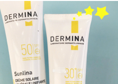 DERMINA防晒霜怎么样？是物理防晒吗？