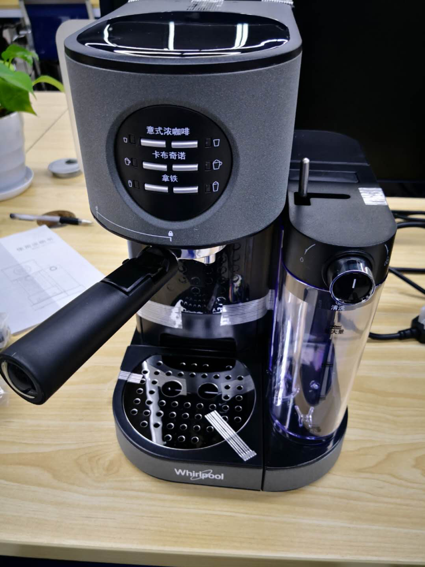 一键花式,滴滴香浓——惠而浦咖啡机CY171D评测 一键花式,滴滴香浓——惠而浦咖啡机CY171D评测