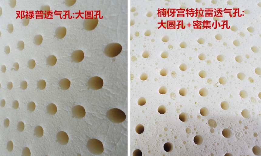 楠伢宫的特拉雷乳胶枕真的好吗？它和其他乳胶枕有什么区别？