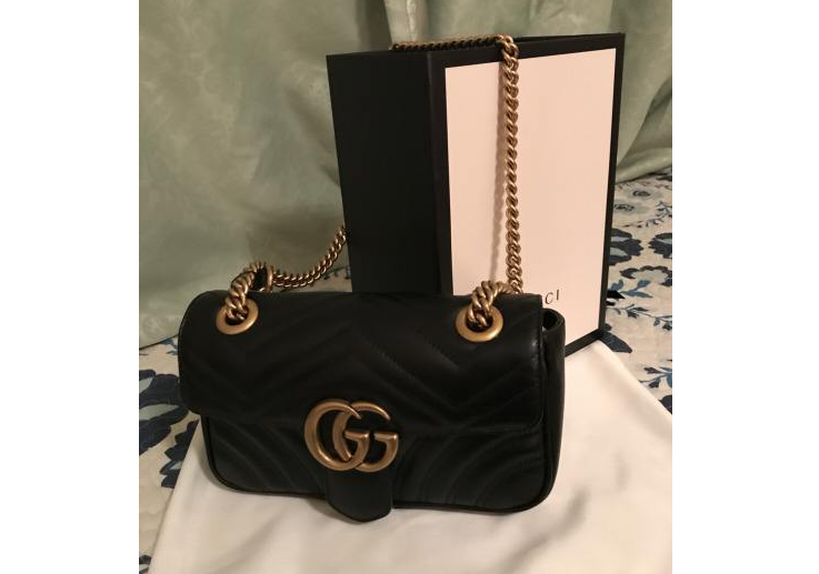 guccimarmont链条脱漆？是斜挎包吗？