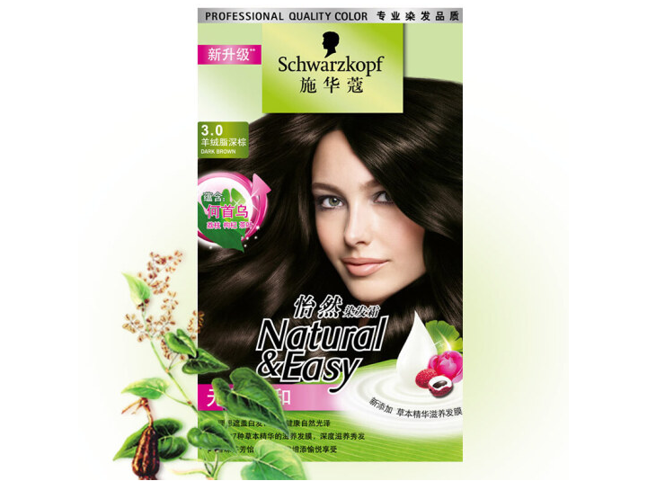 施华蔻染发剂是纯植物？羊绒脂深棕好看吗？