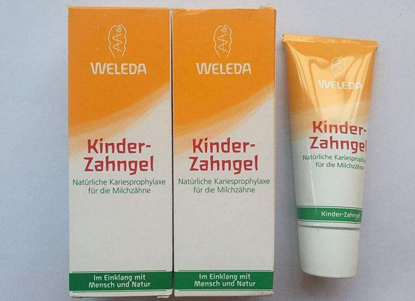 Weleda/维蕾德有机金盏花儿童牙膏 分享宝宝试用体验