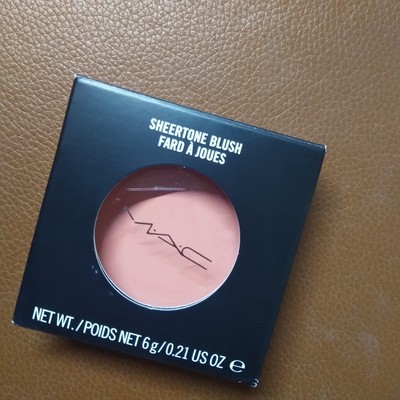 Mac的melba腮红使用分享 凸显少女感