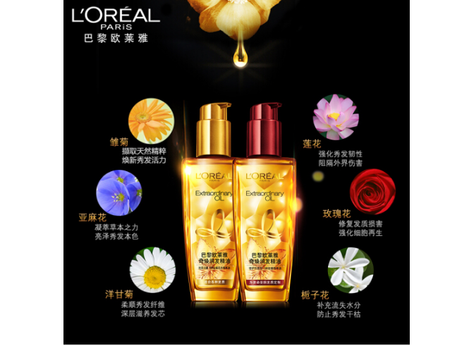 L`OREAL巴黎欧莱雅奇焕护发精油开箱 分享个人护发体验 L`OREAL巴黎欧莱雅奇焕护发精油开箱 分享个人护发体验