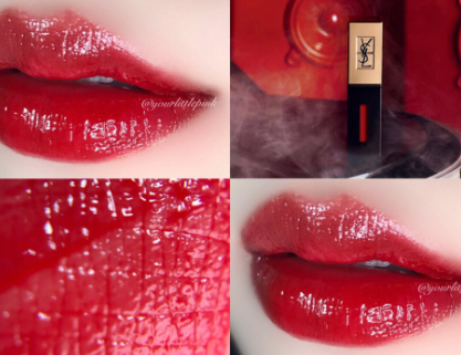 适合春夏的水红色 ysl镜面唇釉#9分享 适合春夏的水红色 ysl镜面唇釉#9分享