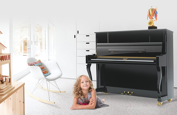 让一架充满小资情调的静音钢琴 展现孩子的别样才华 让一架充满小资情调的静音钢琴 展现孩子的别样才华
