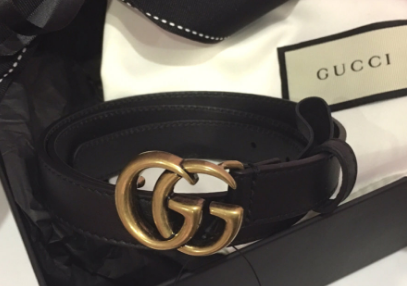 gucci皮带黑色好看还是黑棕色？在哪能买？