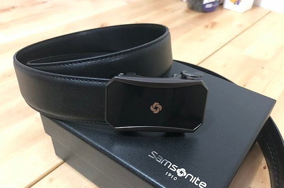 新秀丽腰带怎么样？新秀丽腰带简单开箱