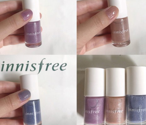 innisfree 指甲油色号？试色合集分享