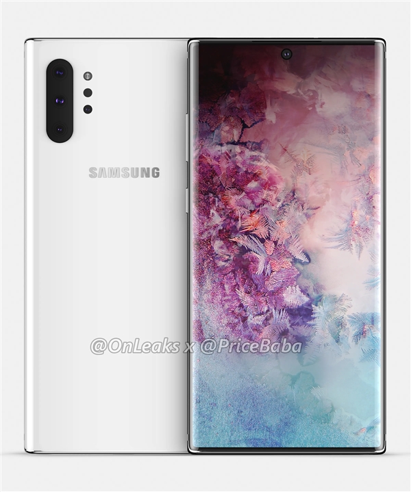 挖孔屏+骁龙855 三星Galaxy Note 10 Pro提前曝光