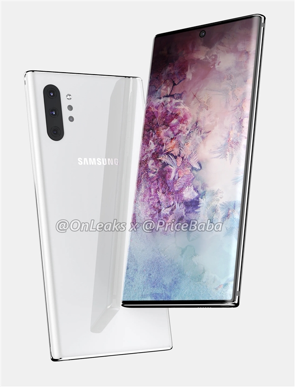 挖孔屏+骁龙855 三星Galaxy Note 10 Pro提前曝光