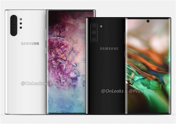 挖孔屏+骁龙855 三星Galaxy Note 10 Pro提前曝光