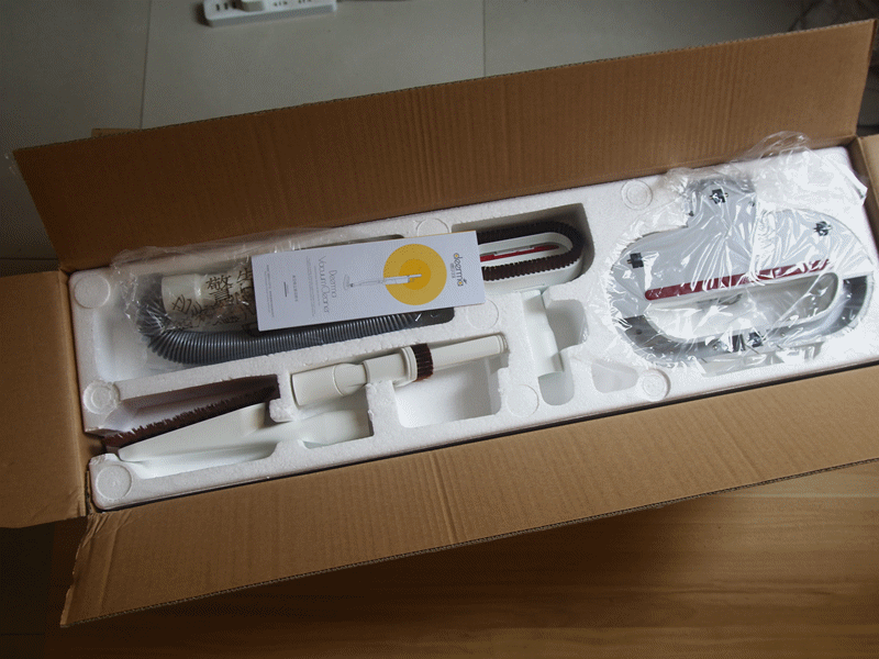 老表买了个小米有品上299的:德尔玛环吸背式吸尘器 老表买了个小米有品上299的:德尔玛环吸背式吸尘器