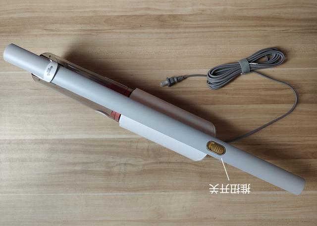 老表买了个小米有品上299的：德尔玛环吸背式吸尘器