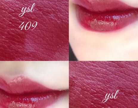 ysl黑管唇釉409是什么颜色？上嘴显白吗？