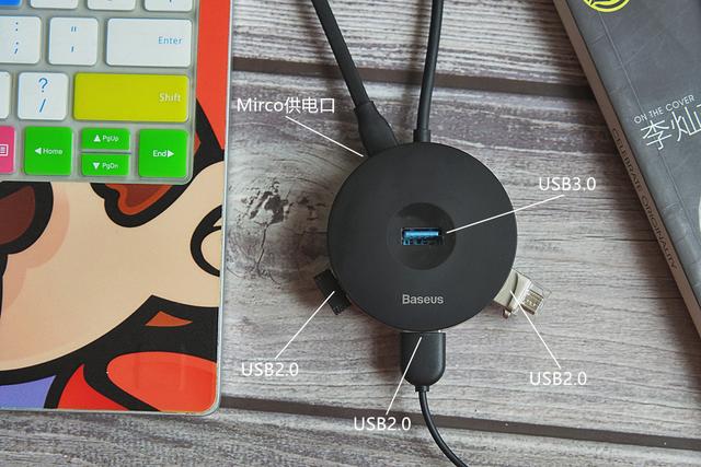 小米有品上:超高性价比的,倍思小圆盒HUB转换器 小米有品上:超高性价比的,倍思小圆盒HUB转换器