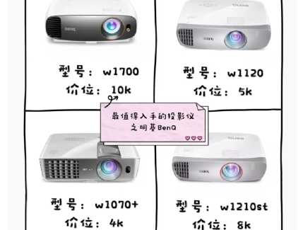 明基投影仪哪个型号好？谁能推荐一个？
