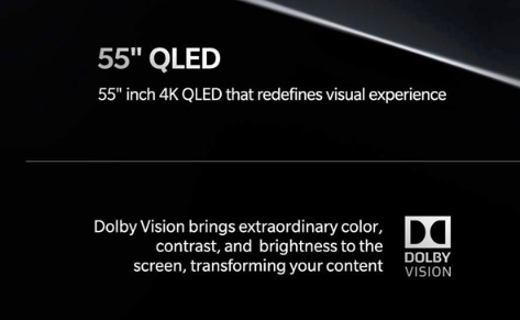 一加电视将于印度率先亮相:55英寸QLED屏幕 一加电视将于印度率先亮相:55英寸QLED屏幕